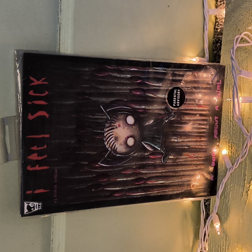 Books - Comic Jhonen Vasquez I Feel Sick - A Book About A Girl